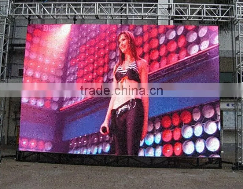P6.67 Outdoor Video Wall Display HD LED Screen With Aluminum Case