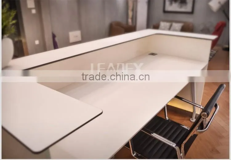 Luxury design led reception desk