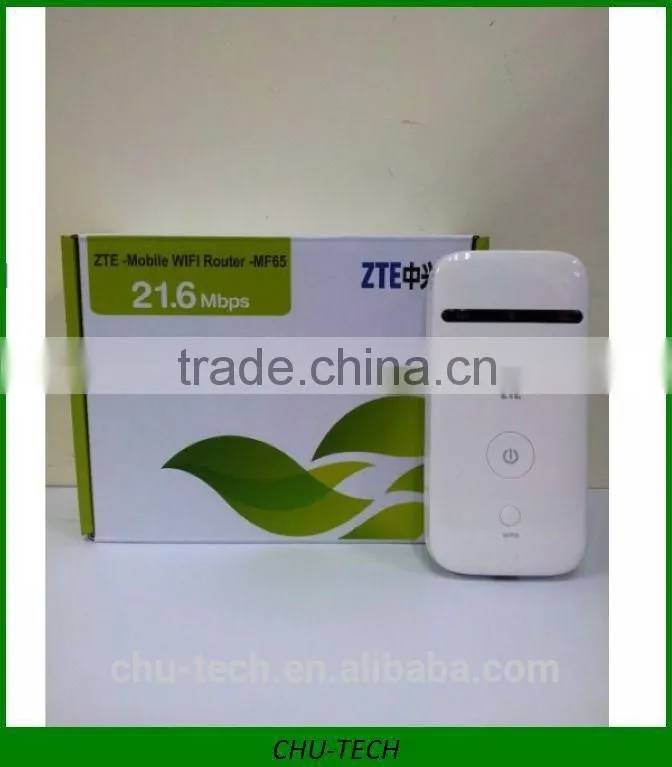 ZTE MF65 3G Hotspot New arrived unlock original 3G Wireless Pocket Wifi Router