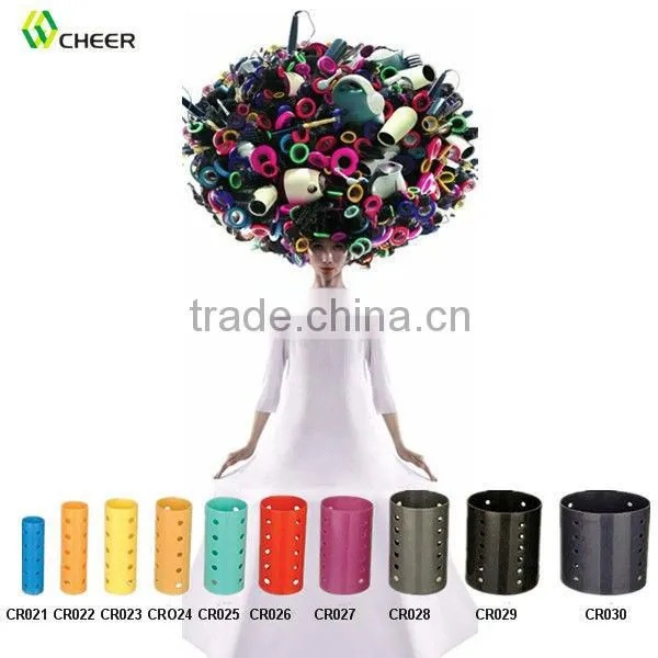 Magnetic hair rollers CR021 /magnetic roller/plastic hair roller