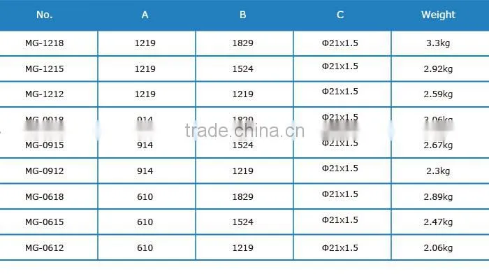 Safety Durable H Frame scaffolding 1219*1930