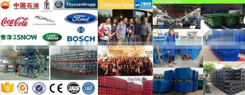 690x445x180 mm hygenic Plastic bread crate