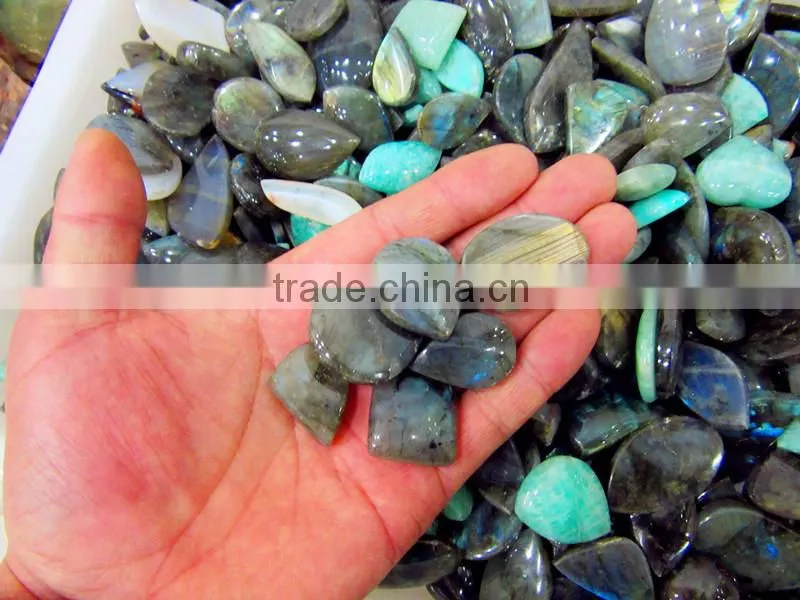 Beautiful gliterring labradorite crystal beads gravel ornament for dress
