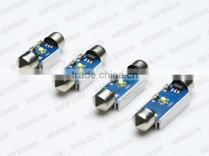 2014 Hot Sale 9-30V DC/AC LED dome festoon lights for all cars with 31MM/36MM/39MM/42MM available
