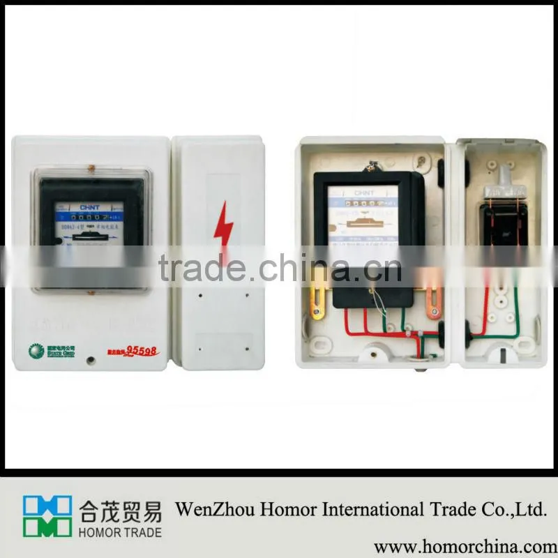 electrical meter distribution box