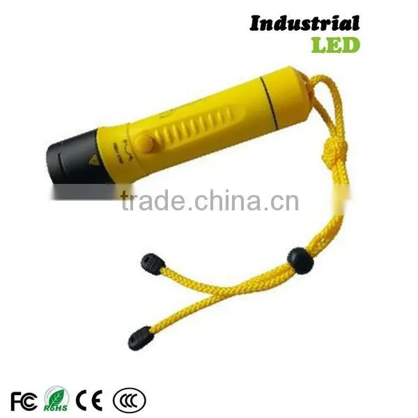 BYL-04B portable power bank diving rechargeable LED torch