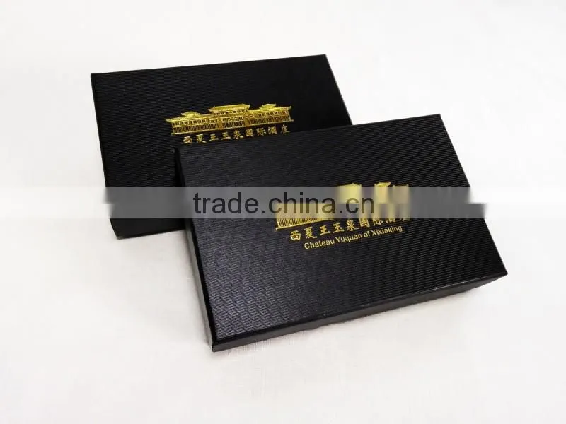 custom printed high grade luxury cardboard wine box
