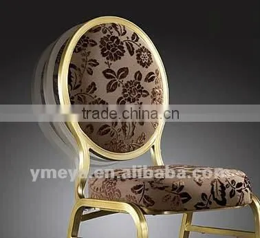 Wholesale luxury stackable metal hotel wedding chair antique banquet chair