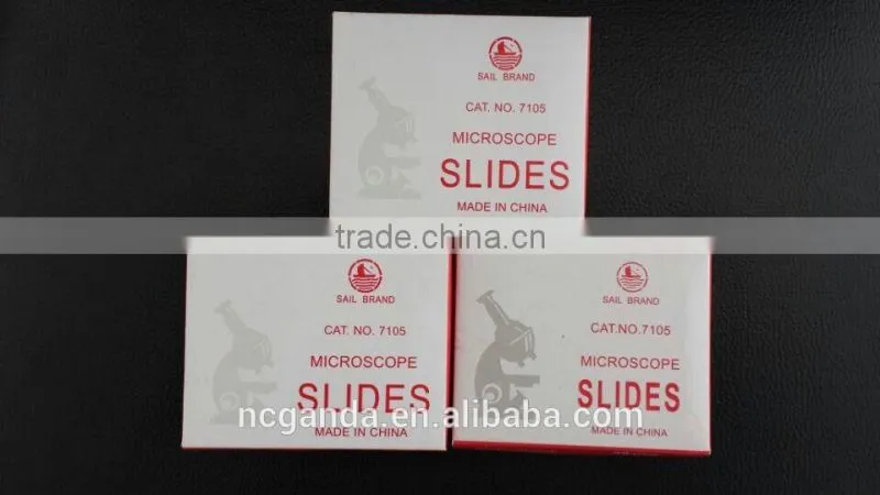 China high quality microscope slides with all types