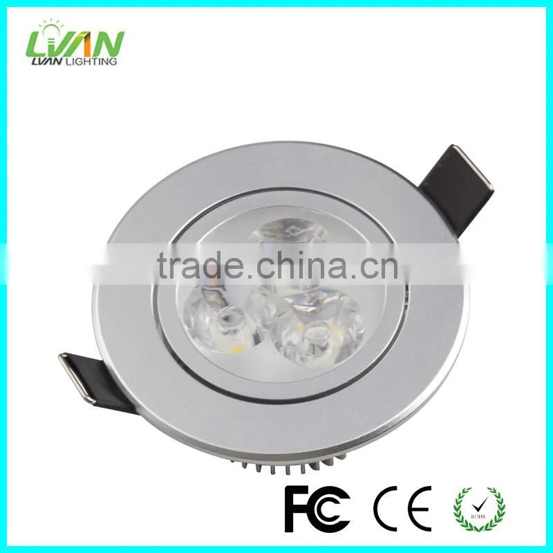 china supplier Aluminium base Plastic ceiling led light for Store corridor