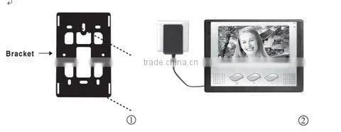 competition video door phone with 7 inch color tft lcd,energy saving,intercom system
