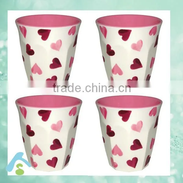 new design melamine wholesale promotion cups