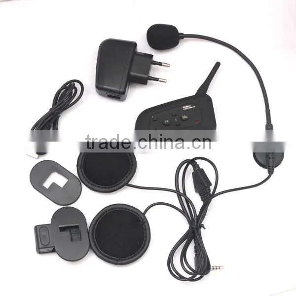 2 way system full-duplex walkie talkie for 4 riders