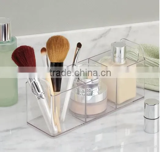 acrylic make up organizer cosmetic display case