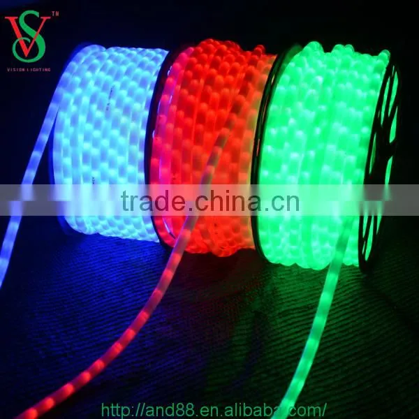 color changing led rope light China supplier wholesale