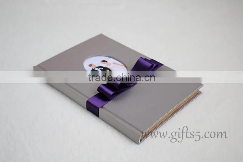 Wedding book made in handmade