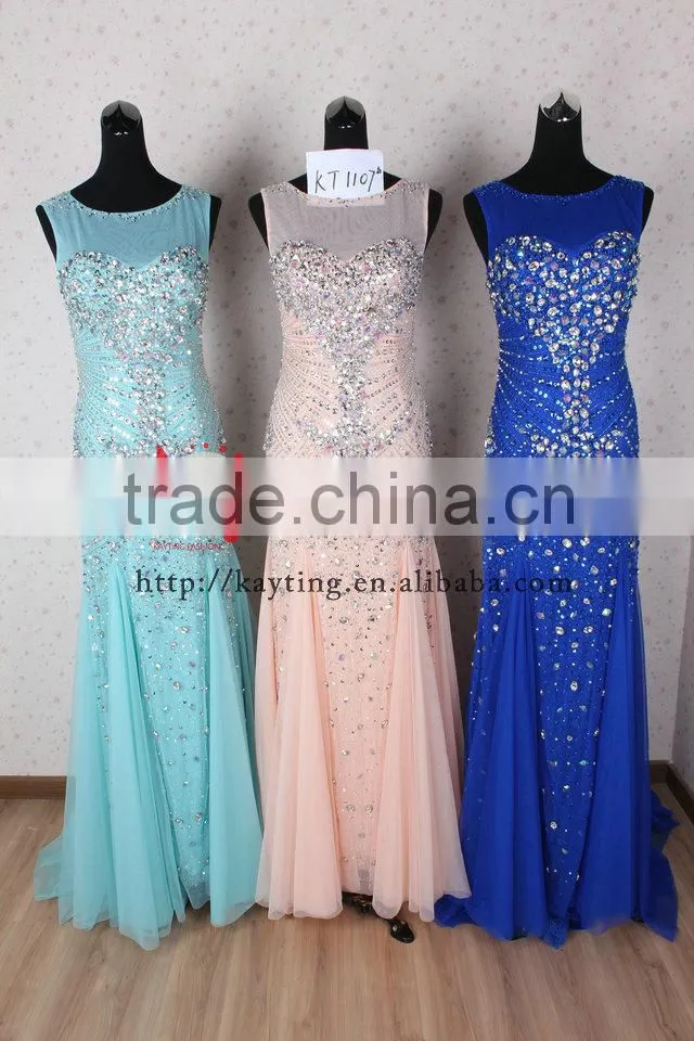 New picture fashion sex long dresses nude lace evening dress 2013 flounced evening dress