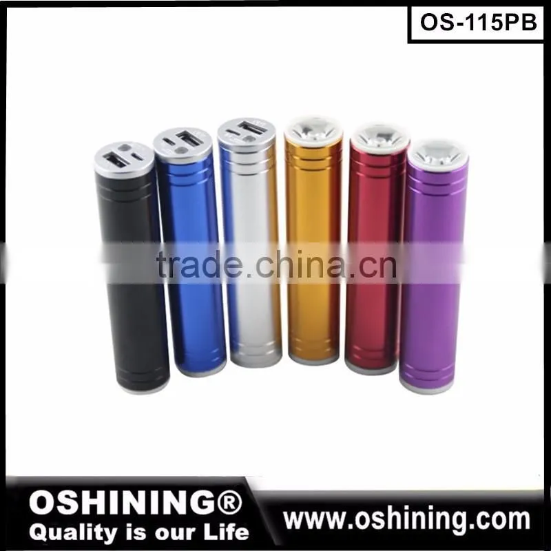 2016 Promotional gift LED torch light portable power bank,universal portable power bank ,custom Mobile Power Bank