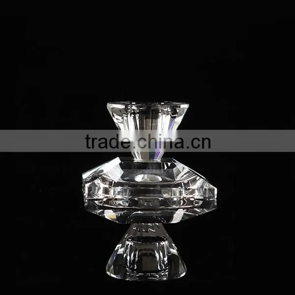 Fashion crystal candle holder, crystal candlestick for home decoration