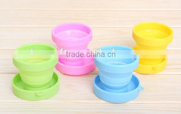 Custom Silicone Cups,Silicone Foldable Cups,Silicone Collapsible Cups