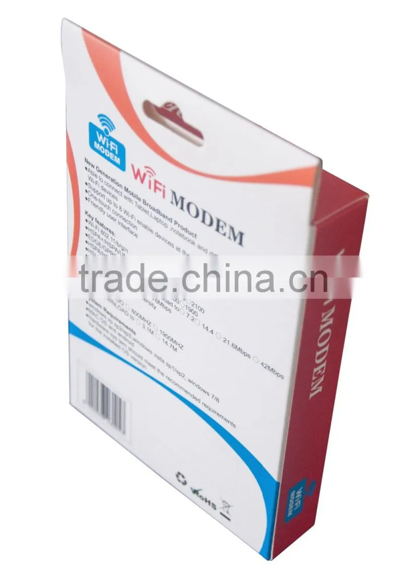 High quality HSUPA usb modem 3g wifi router with sim card slot