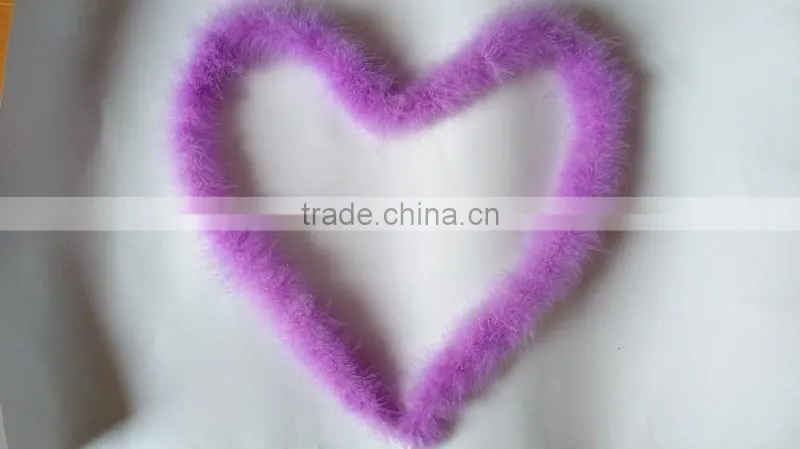 Marabou boa for Christmas ornaments, wedding decoration, prom decorations or for costumes