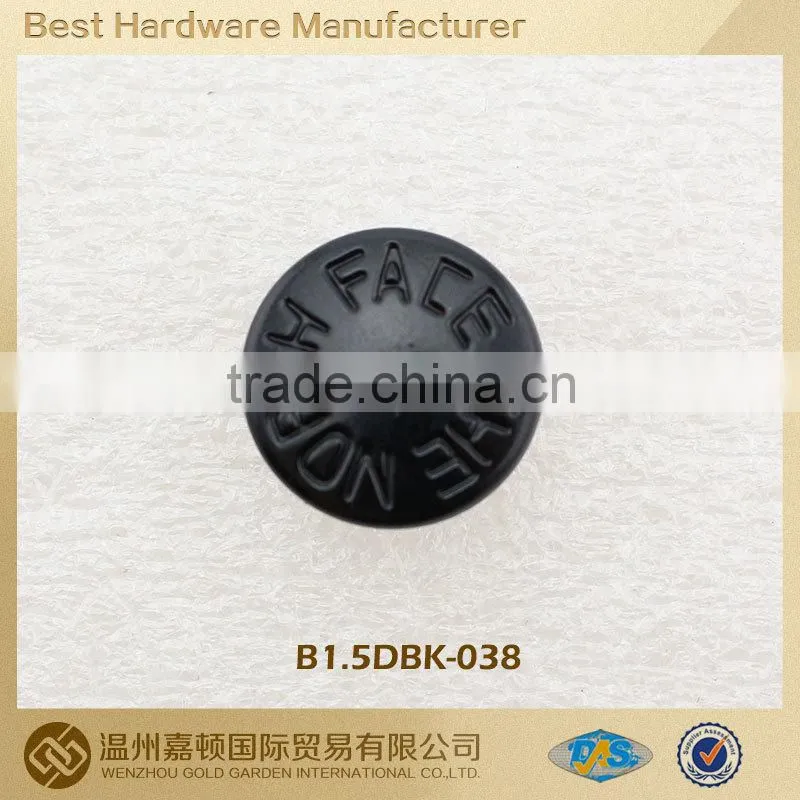 Alloy-made coat snap button for Apparel, various designs customized