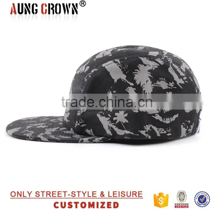 Custom Wholesale 5 Panel Snapback Caps