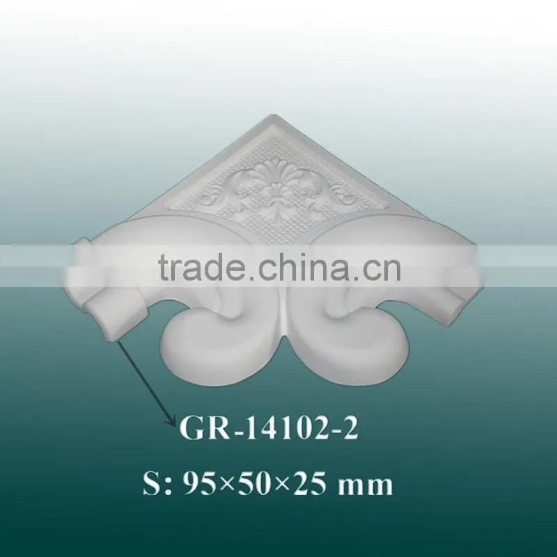 Modern Classical House Design Corner and Frame Ornament Mouldings/ Polyurethane Panel Mouldings