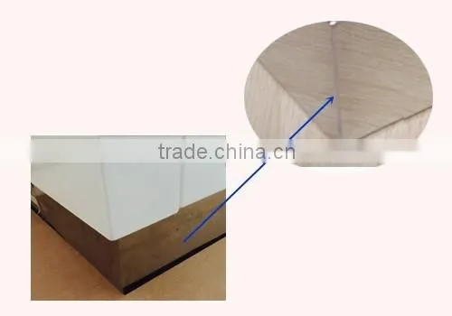 Modern customized handbags/shoe display case stand