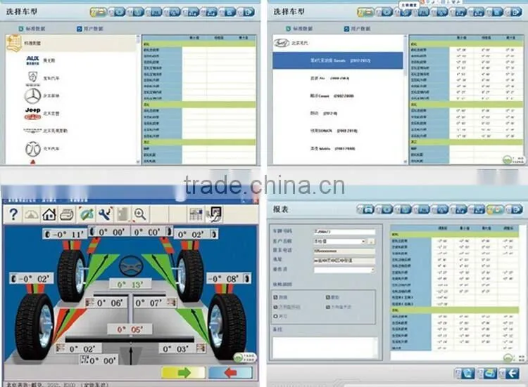 3D Car Wheel Alignment for garage workshop