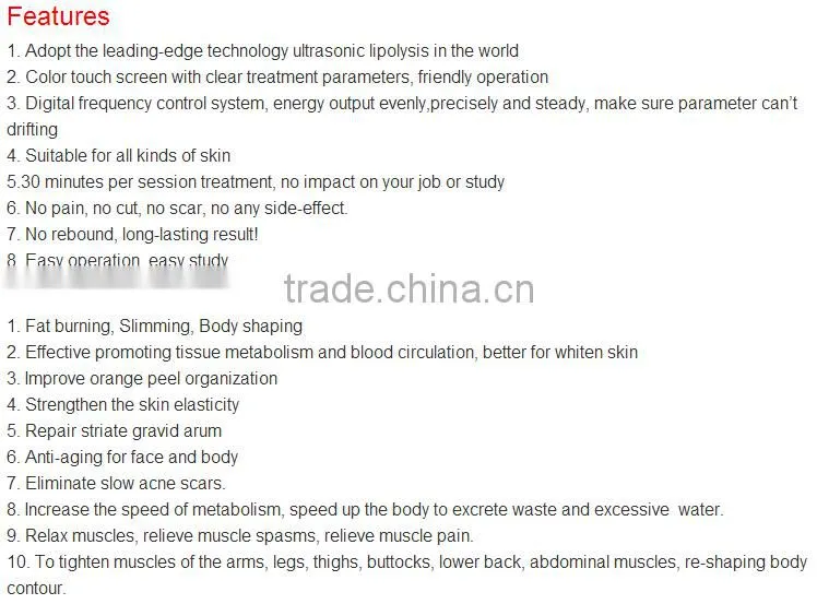 Popuar laser RF slimming machine/ vacuum machine/ cavitation machine for sale