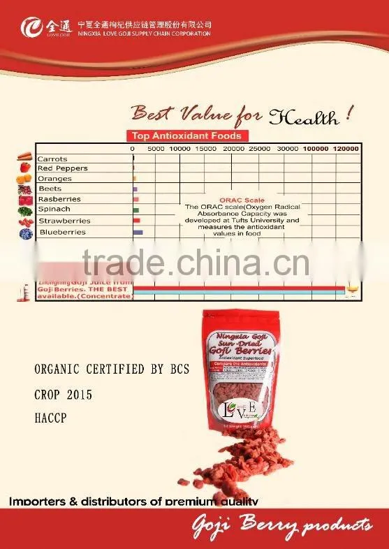 GOJI BERRIES----best quality ! --CCTV1