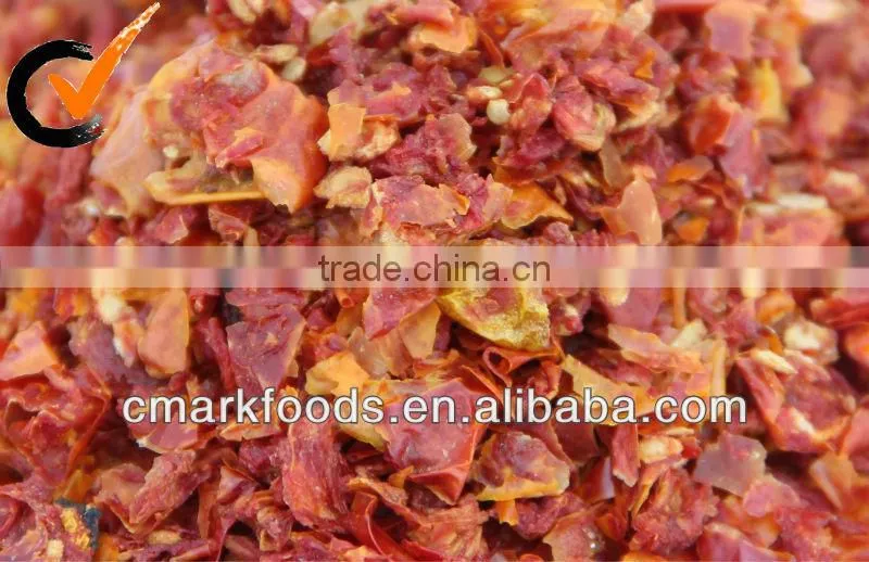 Dehydrated red chili pepper3x3mm