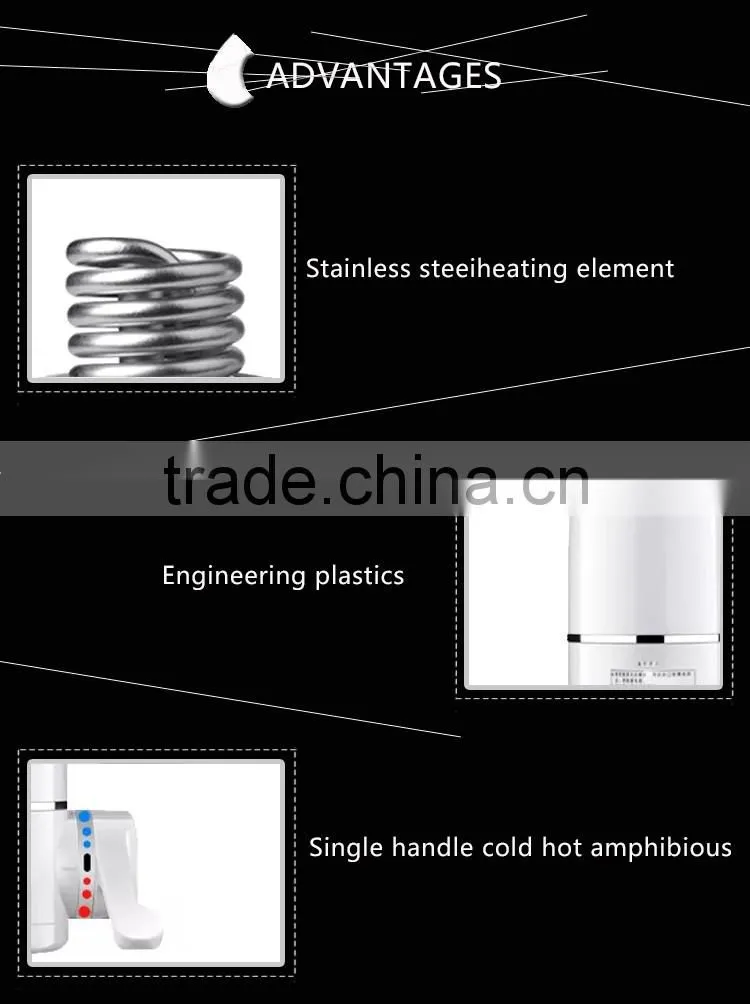 instant electric heating water faucet