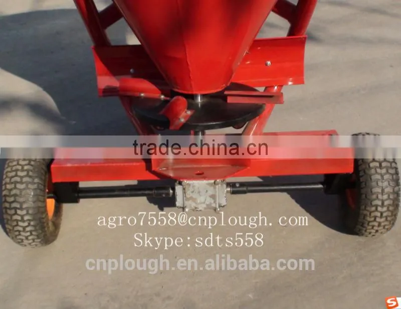 fertilizer spreader with wheels