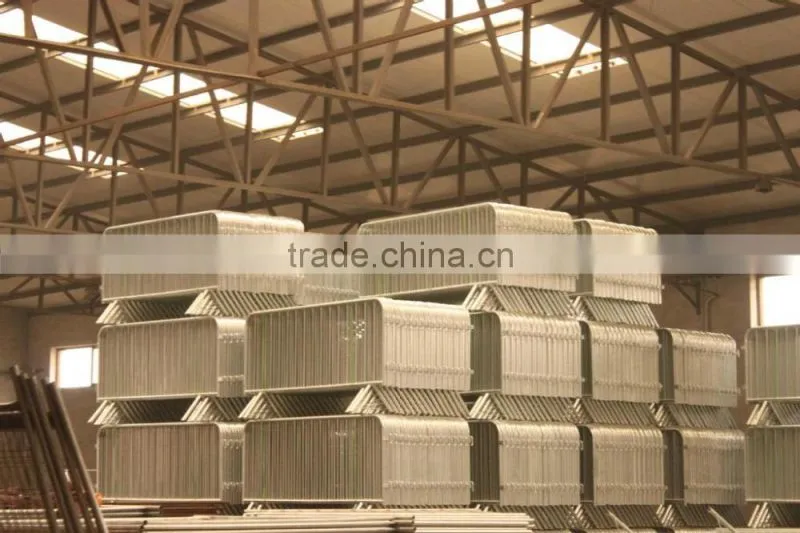 event crowd control barrier/aluminum event barrier/ traffic safety barrier rmost popular in American A.S.O factory supply