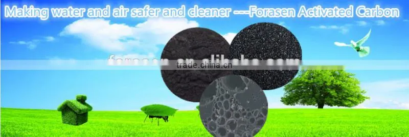 Forasen high quality wood powder activated carbon