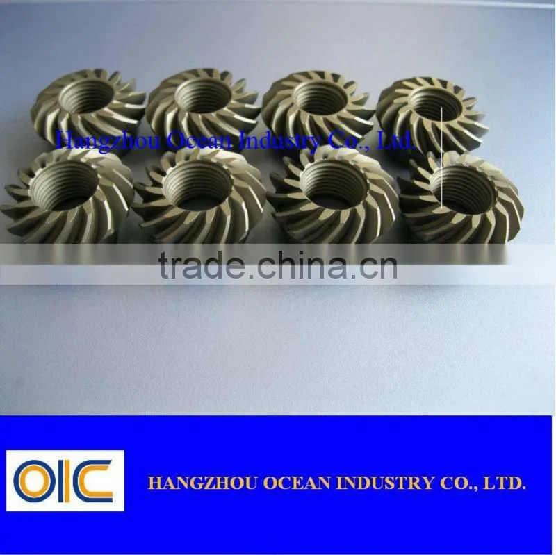 Straight miter gears