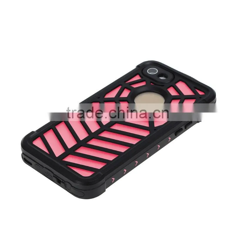 Waterproof case with clear sound, spider mobile phone case