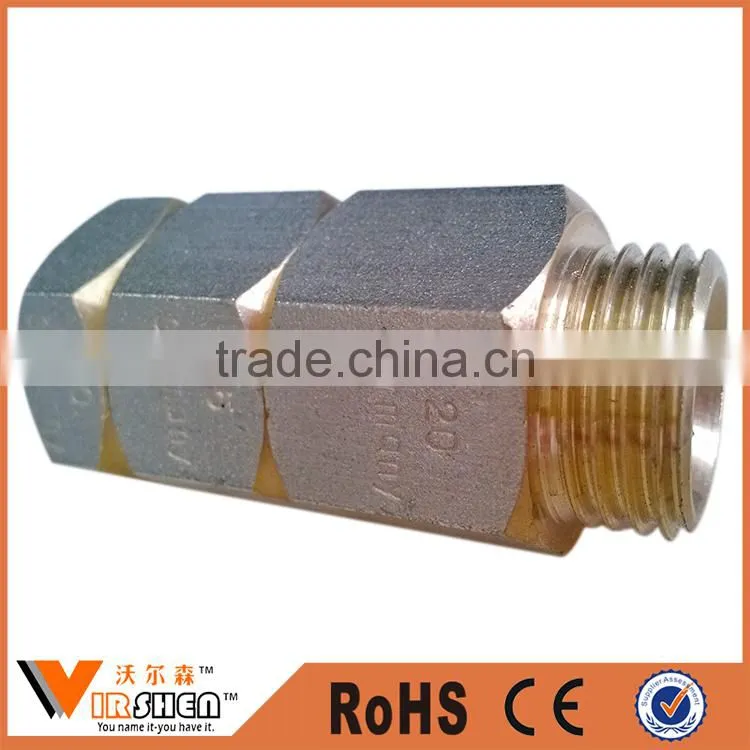 brass fitting & copper fitting High quality straight barbed brass hose fitting