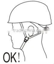 Inmold Rock Climbing Helmet with PC Shell CE EN 12492 approved Light-weight Climbing Helmet