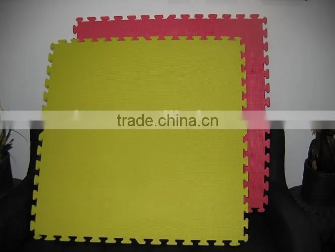 2016 puzzled interlocked foam tatami floor mats in different fields
