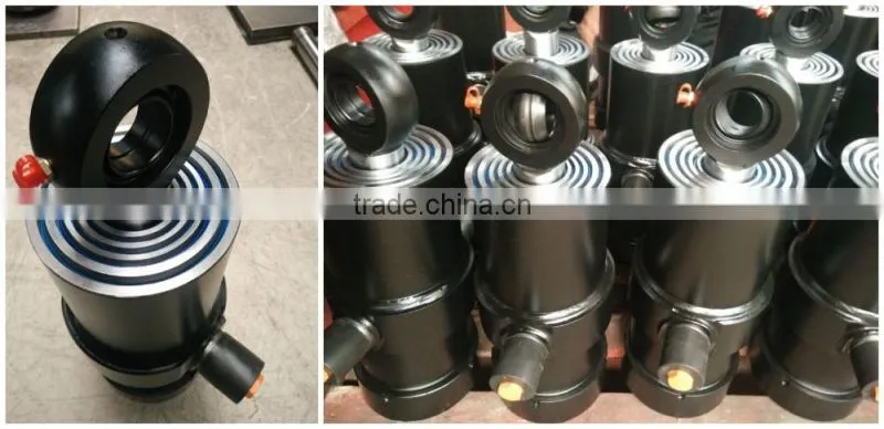 4 stage dump truck telescopic hydraulic cylinder