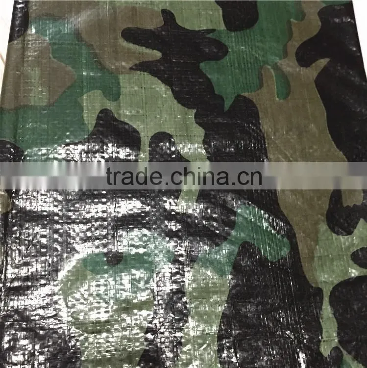 Hunting & military tent camo tarps cover , Anti UV protection PE Tarpaulin