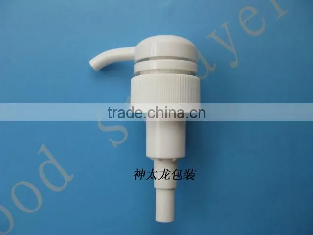 white plastic lotion pump cream dispenser pump 33/410