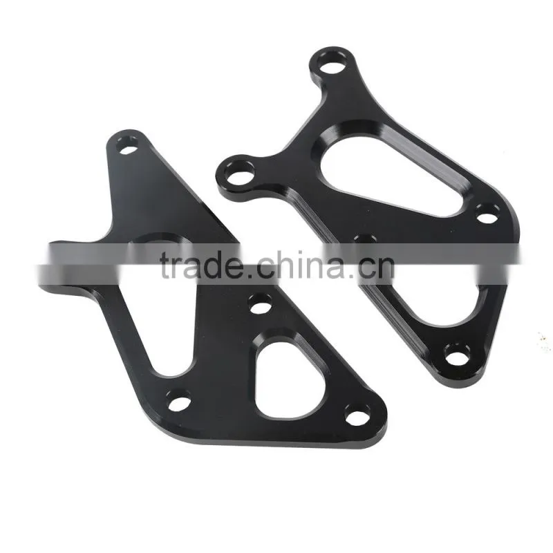 Details about Black Aluminum CNC Front Foot Pegs Rest Set For Yamaha YZF R1 1000 2007-2008