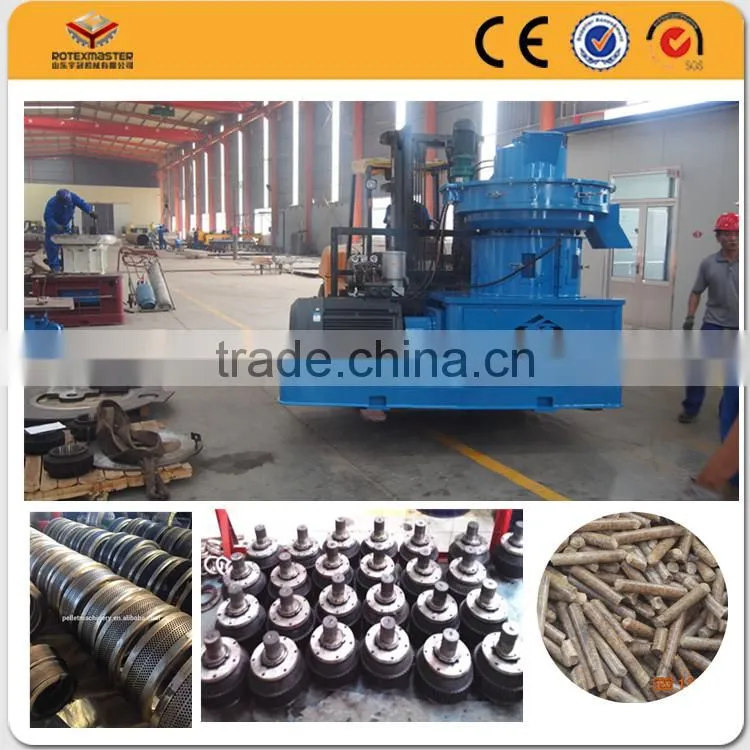 biomass pelleting machine / wood pelleting machine / wood pellet machine