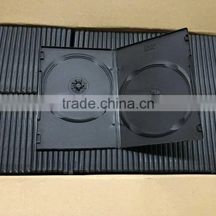 Shantou factory pp material slim 5mm cd case plastic