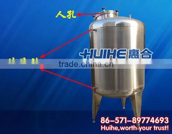 Vertical storage tank for oil / Storage tank